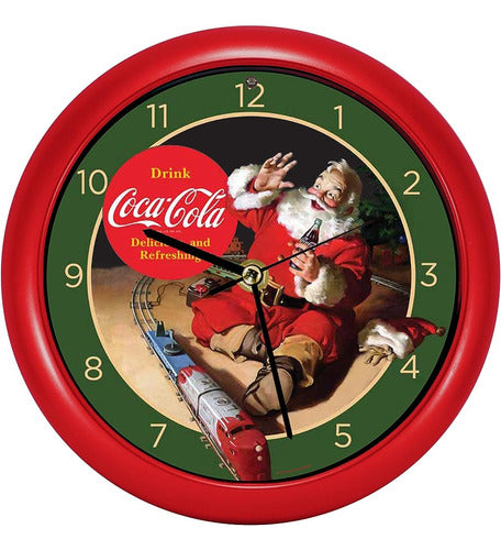 Coca Cola 90th Anniversary Santa Y Train Christmas Carol 0