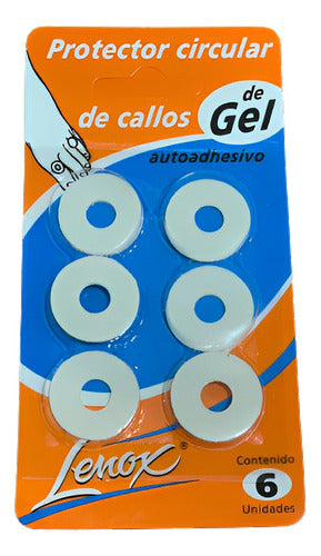 Lenox Gel Polymer Adhesive Callus Circular Protector 0