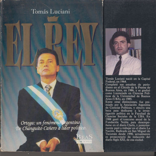 1993 Palito Ortega El Rey Tomas Luciani 1a Edicion Argentina 0