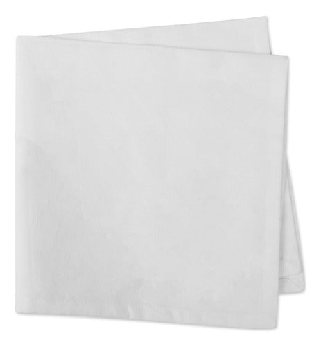 DII Solid Napkin Collection, 20x20, White, 6 Piece 2