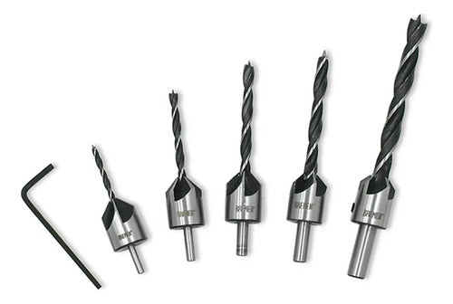 Bremen Wood Countersink Bit Set X 5 Pcs 1