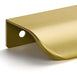 10 Tiradores P/muebles De Lengueta Goldenwarm-dorado Satin 2