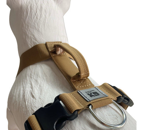 Reinforced Tactical H Harness Anti-Pull Safety K9 0