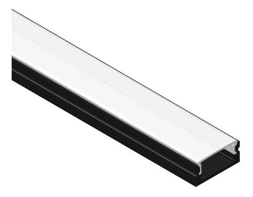 Aluminum Profile for Recessed or Surface Mount LED Strip - 2m - Demasled 33