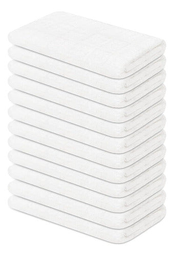 Zuperia Durable Hand Towels 12 Pack - 100% Cotton 16" x 26" 0