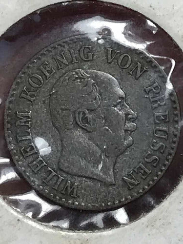 Moneda 1/2  Silber Groschen 1865   # 579  Plata 0