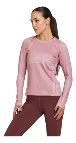 Aptitud Thermal Long Sleeve Shirt Women Fitness Tennis Ski 0