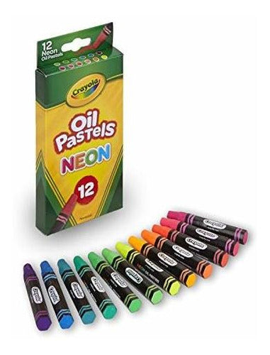 Pasteles Al Óleo Crayola, Colores Neón Surtidos, Regalo Para 0