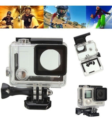 GoPro Underwater Protective Case with Mounting – Complete Set 3