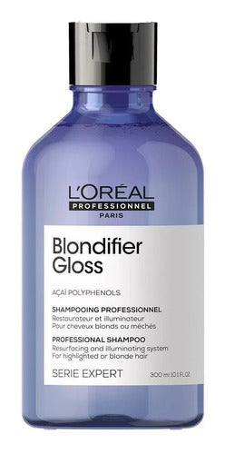 L'Oréal Professionnel Pack Blondifier Rubias Shampoo Gloss 300ml Mascara 250ml 1