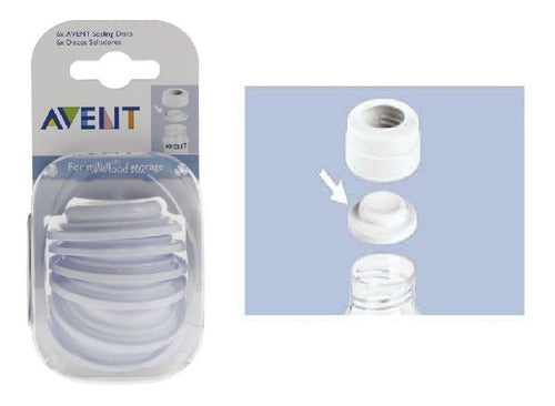 Philips Avent Sealing Disks for Baby Bottles 1