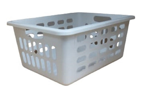 Ouviplast Rectangular Plastic Basket Ideal for Storage 20 x 15 x 8 cm 1