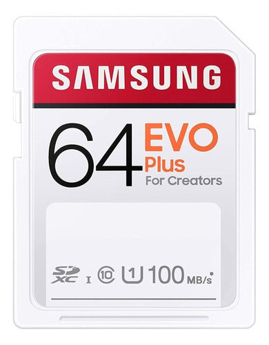 Samsung Memory Evo Plus Sdxc 64gb Mb-sc64h/am 0