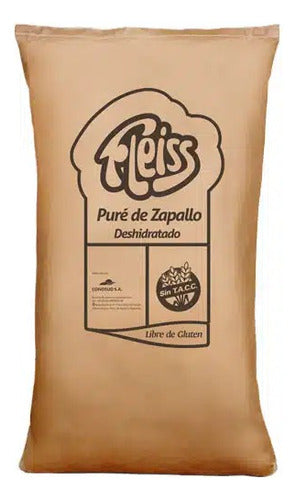 Puré De Zapallo Instantáneo | Bolsa 5 Kg | Sin Tacc Fleiss 0