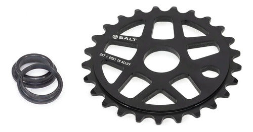 Salt Comp BMX Plate Professional! 25t Black Aluminum Pro! 2