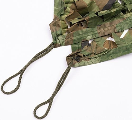 Ninat Reinforced Woodland Camouflage Net - 3x6m 3