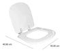 Universal Wooden Toilet Seat Cover for All Models 14