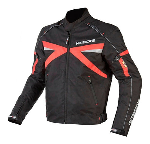 Nine to One Campera Ninetoone Ls2 Volt Cordura Proteccione Roja Motorace 0