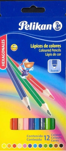 Lápices De Color Pelikan X 12 Largos 0