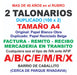 2 Talonarios A4 Duplicado (original Blanco/duplicado Beige) 1