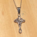 Surgical Steel Amulet Charm Necklace Pendant for Protection, Energy, and Good Luck 22