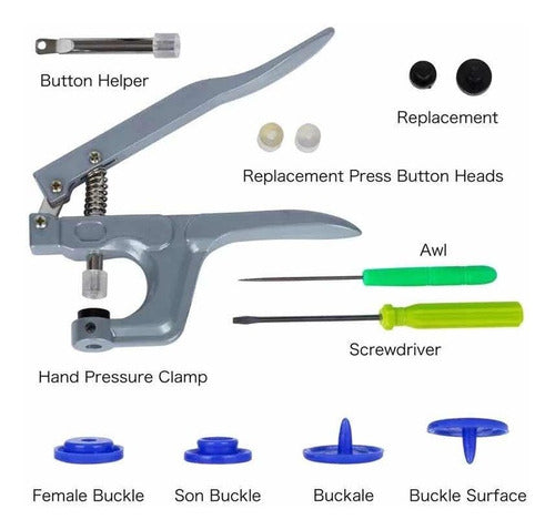 Deco Estrella Manual Snaps Pliers T3 T5 T8 Pressure Fasteners 2