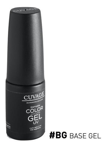 Cuvage Semi-Permanent Nail Polish Color Top Coat Base Gel UV/LED 6ml 18