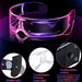 LED Robot Iron Anteojo Bright Glasses Premium Future Show X6 2