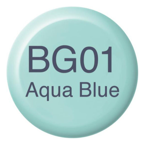 Tinta Bg01 Aqua Blue Copic - Mosca 0