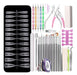 Beautifull Regalos Press On Kit with 240 Stiletto Tips for Nail Decoration and Manicure 0