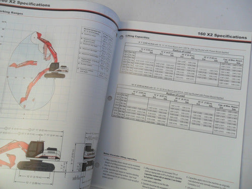 Folleto Tractor Link Belt 160 X Isuzu Pala Mecanica Antiguo 1