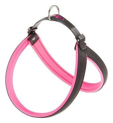 Arnes Perro Ferplast Fluo Rosado 42-50cm 0