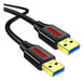 Yeung Qee Cable USB 3.0 A A Macho De 12 Pies, Cable USB A USB Tipo A M 1