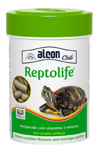 Alimento Para Tartarugas Aquáticas Alcon Reptolife - 270g 0