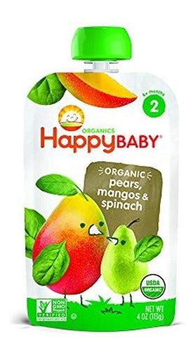 Happy Baby Organic Stage 2 Comida Para Bebés Simple Combos 1