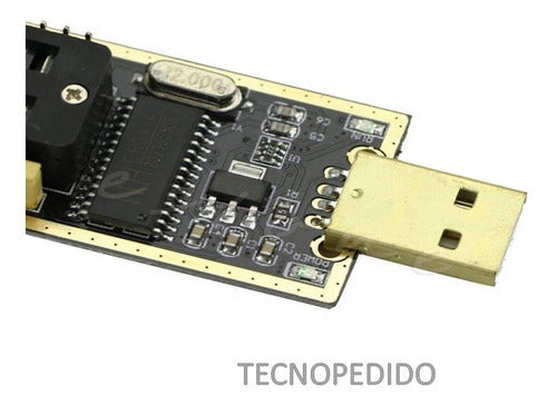 Programador Ch341a Ch341 Usb 24/25 Serie Eeprom Flash 4