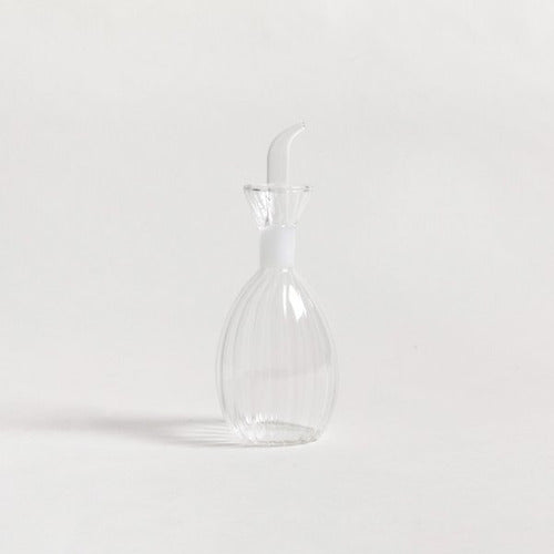 Böras Glass Oil Dispenser Cone Striped 300 ml 0