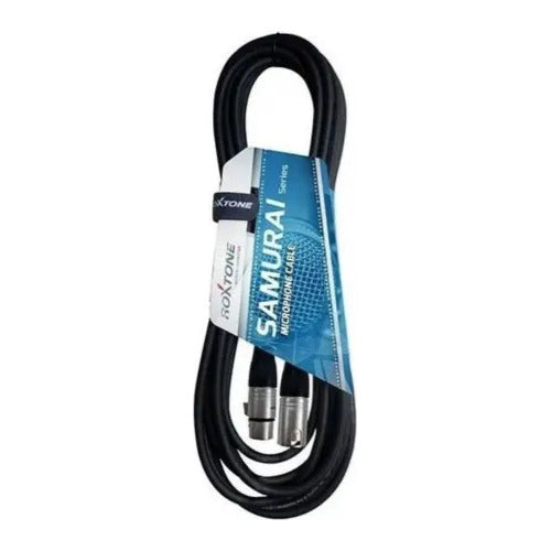 Cabo Microfone Roxtone Xlr 3p (fêmea) - Xlr 3p (macho) 0