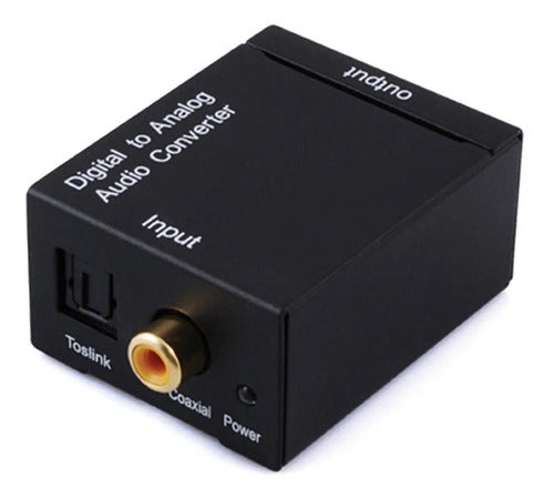 Elect+ Digital Audio Converter to Analog Coaxial Optical RCA Aux 0