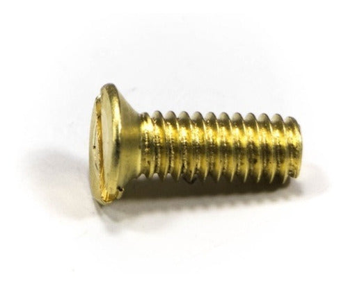 Tornillo Bronce Ciser Cabeza Frezada 1/4x1/2 500 Unidades 5