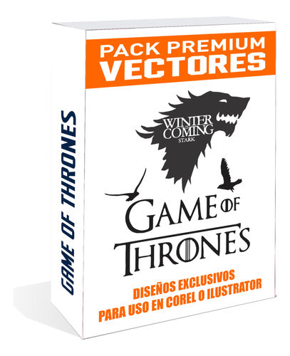 Imprimi Kits Kit Vectores Game Of Thrones Corte Sublimacion Calcos Remeras 0