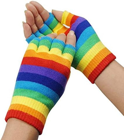 Bienvenu Fingerless Half-Finger Unisex Kint Convertible Gloves 3