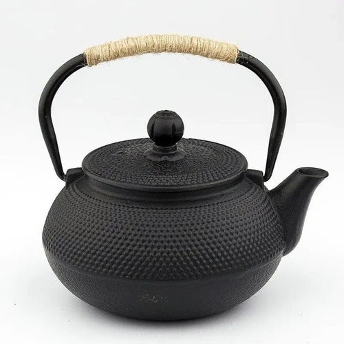 Generic Cast Iron Teapot 600 ml with Removable Infuser 0