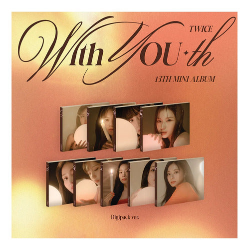 TWICE - With You-th (Digipack Ver.) - K-Pop CD - Importado 0