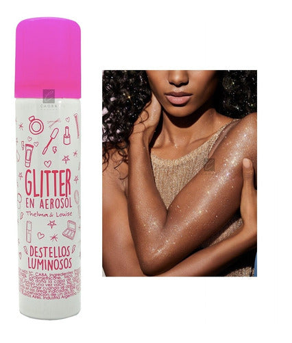 Pack of 12 Glitter Spray for Hair, Body, Face by TYL 1