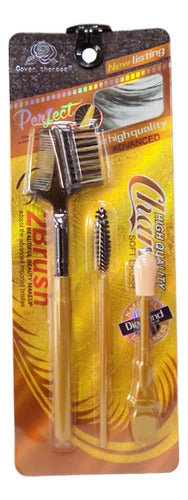 Generic Set De Brochas Para Cejas X3 Piezas 0