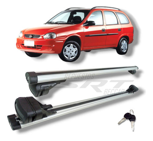 Protec Aluminum Roof Rack for Chevrolet Corsa Wagon 1