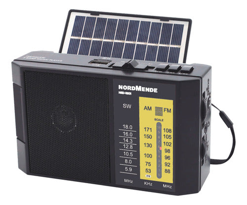 Nordmende Portable Radio DC and Solar AM/FM/SW NRD-RS01 0