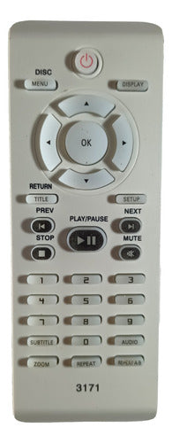 Control Remoto P/ Dvd Philips 0