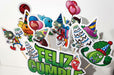 MuchoEvento Adorno Torta Deco Plants Vs. Zombies Topper Feliz Cumple 4